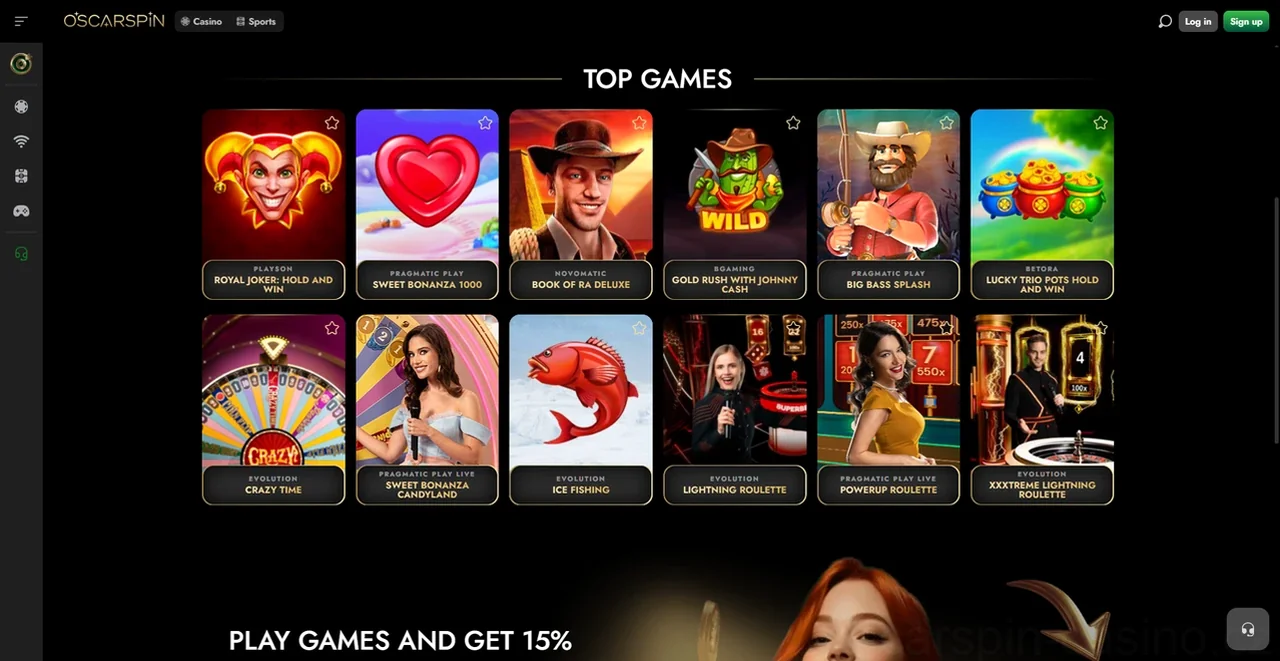 Oscarspin Casino Casino